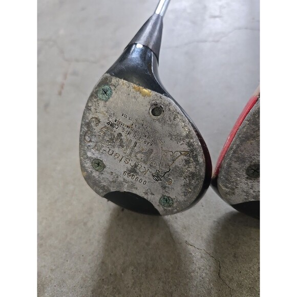 Vintage Ping Karsten III Fairway Wood Set 1 3 4 5 Woods RH ZZ Lite Steel Shaft - Picture 11 of 11